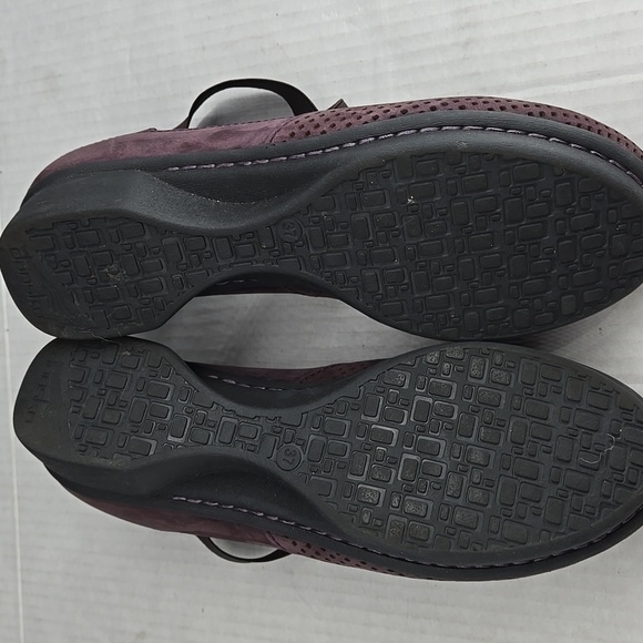 Dansko  Laura Leather Purple Ankle Strap Shoes EU 37 US 6.5-7 - Picture 7 of 10